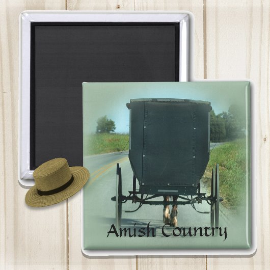 Amish Country Buggy Magneet