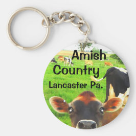 Amish Country Koeien! Lancaster Sleutelhanger