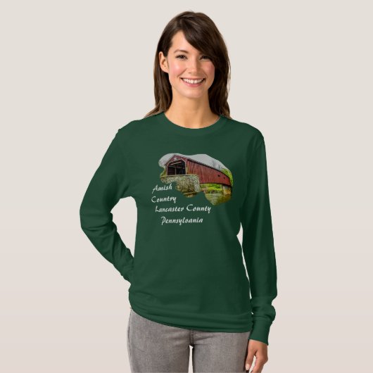 Amish Country - Lancaster Pennsylvania - T-shirt (Voorkant volledig)
