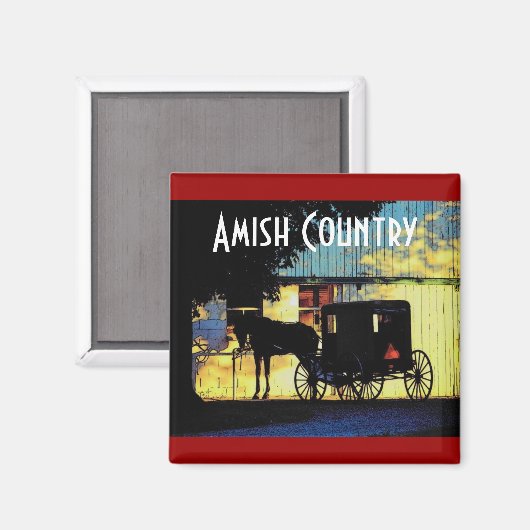 Amish Country Magnet (Voorkant / Achterkant)