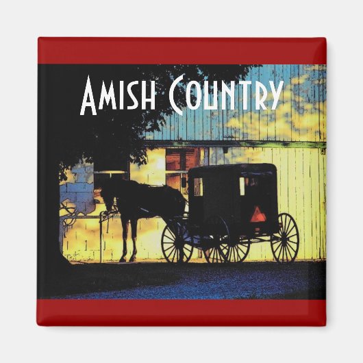 Amish Country Magnet (Voorkant)