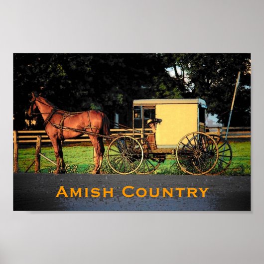 Amish Country Poster (Voorkant)