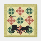 Amish Country Refkoelkast Magnet (Voorkant)