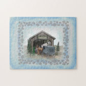 Amish Covered Bridge Legpuzzel (Horizontaal)