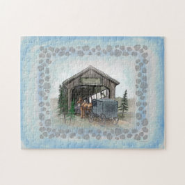 Amish Covered Bridge Legpuzzel
