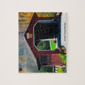 Amish Covered Bridge Legpuzzel (Verticaal)