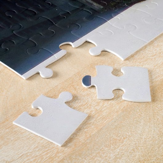 Amish Covered Bridge. Legpuzzel (Zijkant)