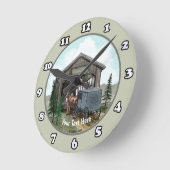 Amish Covered Bridge  Ronde Klok (Hoek)