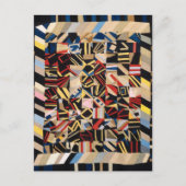 Amish Crazy Quilt van Lydia Beachy Briefkaart (Voorkant)