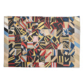 Amish Crazy Quilt van Lydia Beachy Kussensloop (Achterkant-Links)