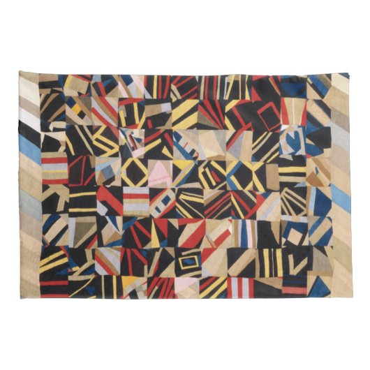 Amish Crazy Quilt van Lydia Beachy Kussensloop (Achterkant-Rechts)