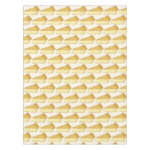 Amish Custard Pie Tart Dessert Slice Baking Food Tafelkleed (Voorkant)