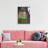 Amish Dairy Cattle Canvas Afdruk (Insitu (Woonkamer))