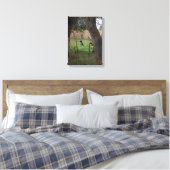 Amish Dairy Cattle Canvas Afdruk (Insitu (Slaapkamer))