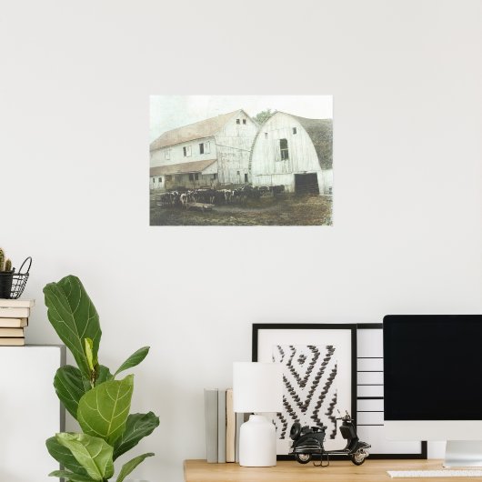 Amish Dairy Poster (Thuiskantoor)