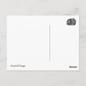 Amish Family-(b&w)-Briefkaart Briefkaart (Achterkant)