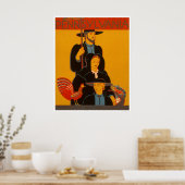 Amish Family Lancaster 1937 WPA Poster (Keuken)