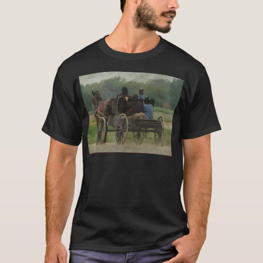 Amish Family Outing T-shirt (Voorkant)
