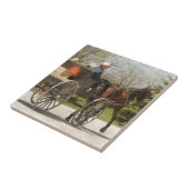 Amish Family Rubriek Home Tegeltje (Zijkant)