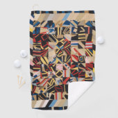 Amish gestoorde quilt golfhanddoek (Insitu)