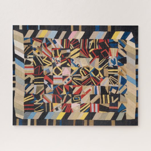 Amish gestoorde quilt legpuzzel (Horizontaal)