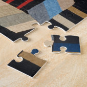 Amish gestoorde quilt legpuzzel (Zijkant)