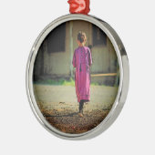 Amish Girl Ornament (Links)