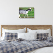 Amish Goat Canvas Afdruk (Insitu (Slaapkamer))