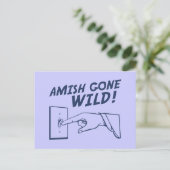 Amish Gone Wild. Briefkaart (Staand voorkant)