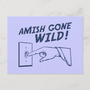 Amish Gone Wild. Briefkaart