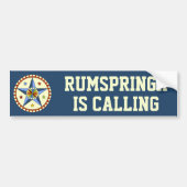 Amish - Hex Teken Sterren - GOEDE LUCK 1 Bumpersticker (Voorkant)