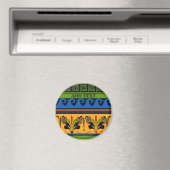 Amish Hex-tekens Magneet (Insitu (Vaatwasser))