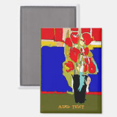 Amish Hex-tekens Magneet (Voorkant / Achterkant)