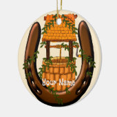 Amish Hoefijzer Wensput ornament (Links)
