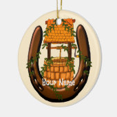 Amish Hoefijzer Wensput ornament (Links)