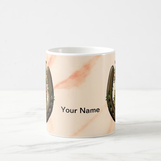 Amish Hoefijzer wenst goede mok (Center)