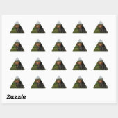 Amish Horse and Buggy at Sunset Sticker (Vel)