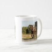 Amish Horse and Buggy Koffiemok (Voorkant rechts)