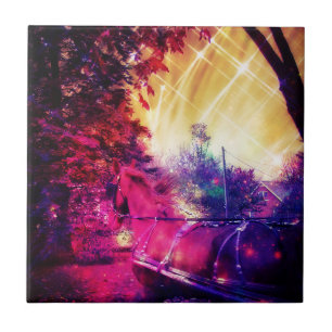 Amish Horse and Buggy, Space Edit Tegeltje