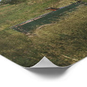 Amish Horse and Dog Poster (Hoek)