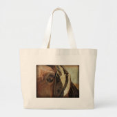 Amish Horse Eye Grote Tote Bag (Voorkant)