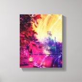 Amish Horse Fun Canvas Afdruk (Voorkant)