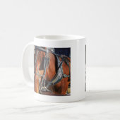 Amish Horse Koffiemok (Voorkant links)