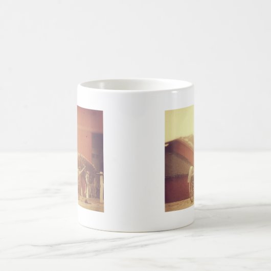 Amish Horse Koffiemok (Center)