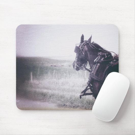 Amish Horse Muismat (Met muis)