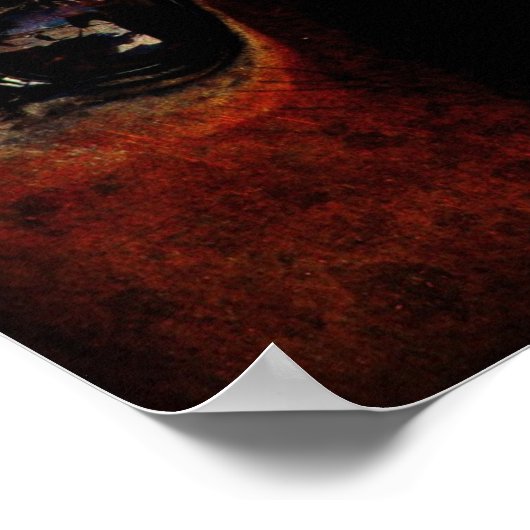 Amish Horse Poster (Hoek)