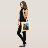 Amish Horse Smile! Tote Bag (Voorkant (model))