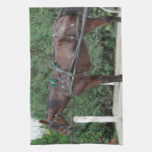 Amish Horse Theedoek (Verticaal)