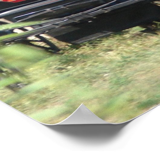 Amish Horses and Buggies Poster (Hoek)