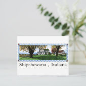 Amish House Shipshewana Indiana Briefkaart (Staand voorkant)